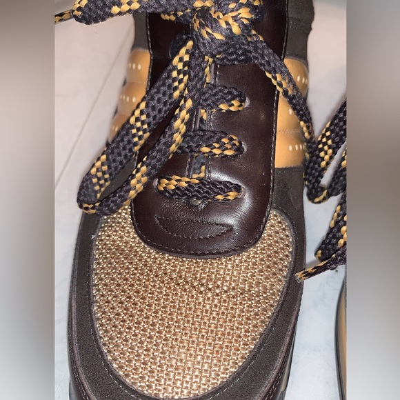 Authentic Brown Louis Vuitton Sneakers Womens - Picture 5 of 7